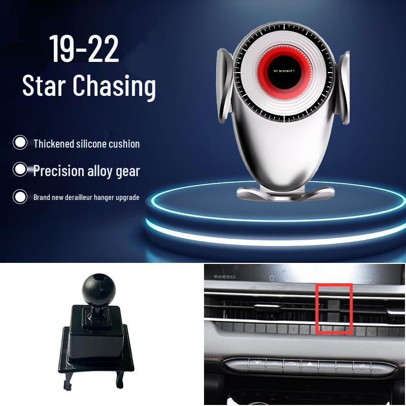 Uchwyt na telefon Exeed/Lingyun/TX/Zhuifeng Lanyue: Uchwyt na kratkę wentylacyjną do samochodu