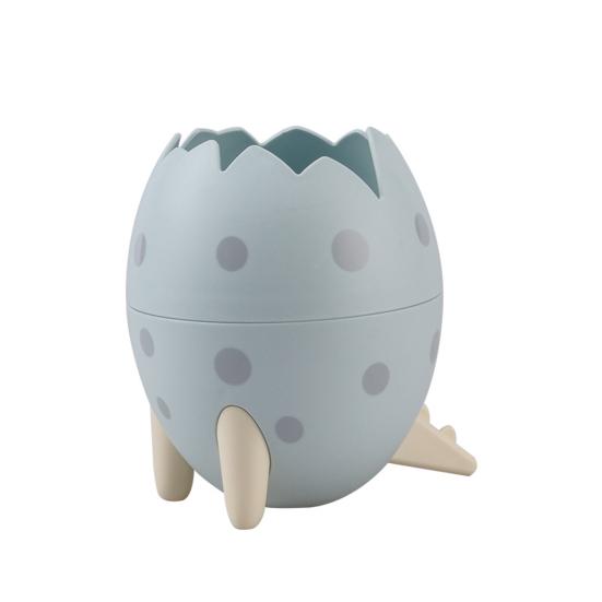 Desktop Dinosaur Egg Pencil Holder Cosmetic Storge Organizer Brush Container
