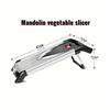 1pc, Kitchen Slicer, Stainless Steel Vegetable Slicer,Adjustable Thickness Food Mandoline Slicer for Potato Vegetable Onion,Multifunctional Vegetable