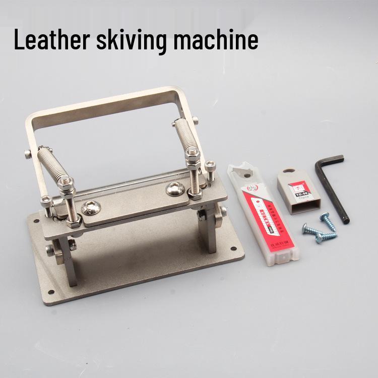Stainless Steel Leather Skiving Machine for Soft and Hard Leather Materials
