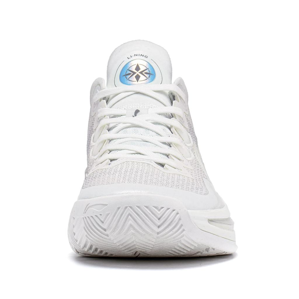 Li Ning Liren 3 V2 White Pearl Low top Basketball Shoes Unisex Mist White ABAT057-3