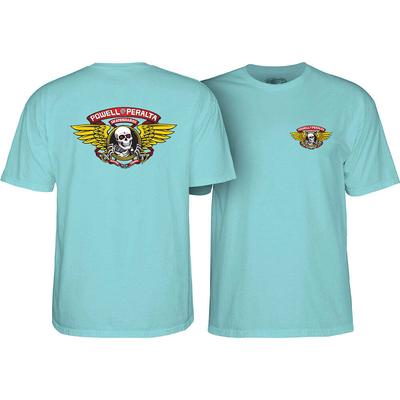 T-shirt Powell Peralta Winged Ripper Azzurro Ghiaccio