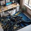 Batman Pattern Rug, Indoor/Outdoor Mat, for Picnic, Gameroom, Bedroom, Office, Living Room, Home Decor Carpet, Birthday Gift