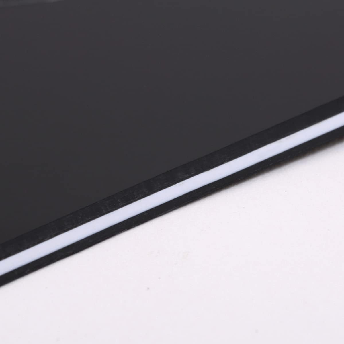 

Musiclily Pro 11 Holes Round Corner HH Strat Pickguard 2 Humbuckers for American/Mexican Fender Standard Stratocaster Electric Guitar, 3Ply Black 3Ply Black