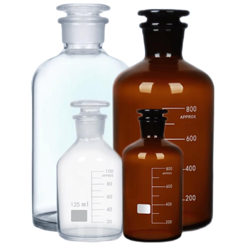 Huake Verdickte Glas Labor-Reagenzflasche