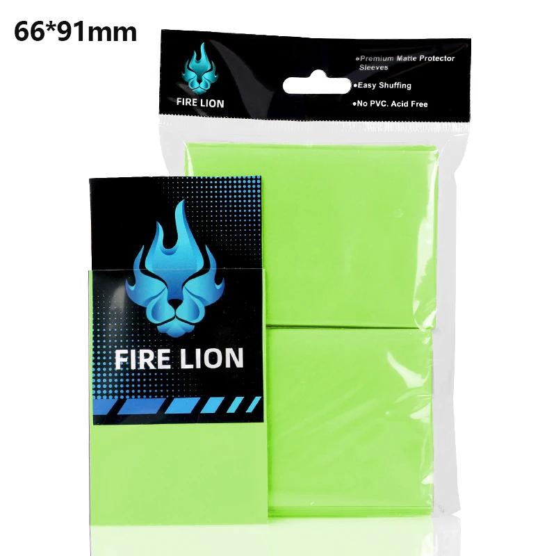 100PCS 66x91mm Matte Entertainment Card Sleeves Holder for TCG Cards Protector for MTG Card Sleeves Game Cards Frosted Sleeve