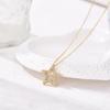 Trendy Multicolor Star Zincon Pendant Necklace For Women Stainless Steel Chain Choker Vintage Necklace Female Daily Jewelry Gift