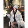 Winter New Fur Integrated Coat Women's Medium and Long Fox Fur Environmentally Friendly Fur Young Popular Fur Coat