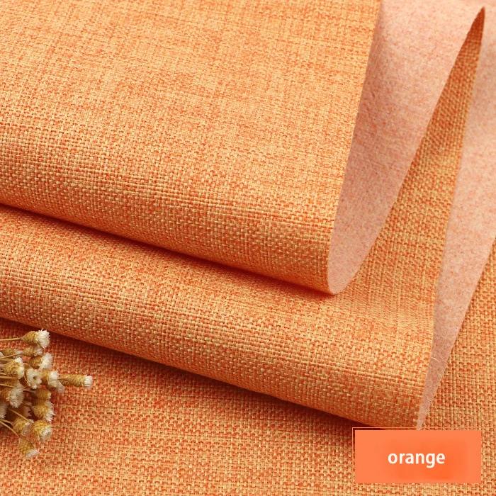 50cmX150cm Cotton Linen Thickened Solid Color Fabric Dustproof Canvas Cloth Sofa Background Cloth Linen Fabric