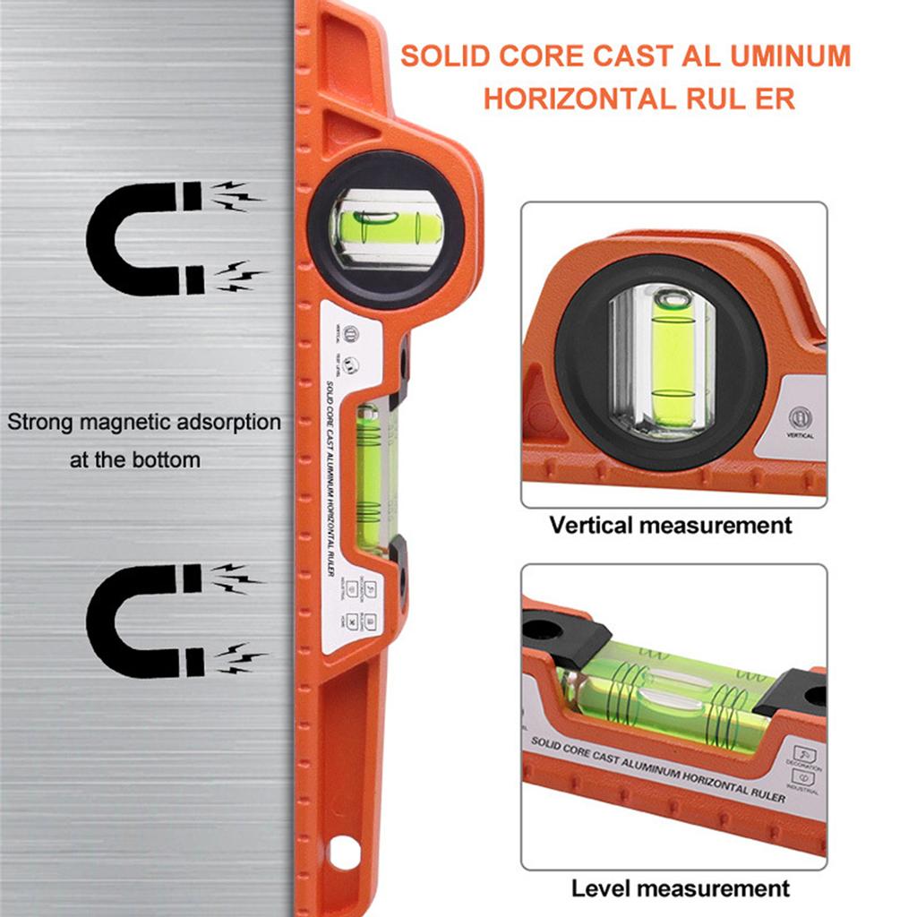 Meter Professional Impact Resistant Aluminum Alloy Magnetic Bubble