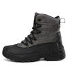 Men Ankle Boots Lace Up Platform Shoes Casual Black High Top Shoes Mens