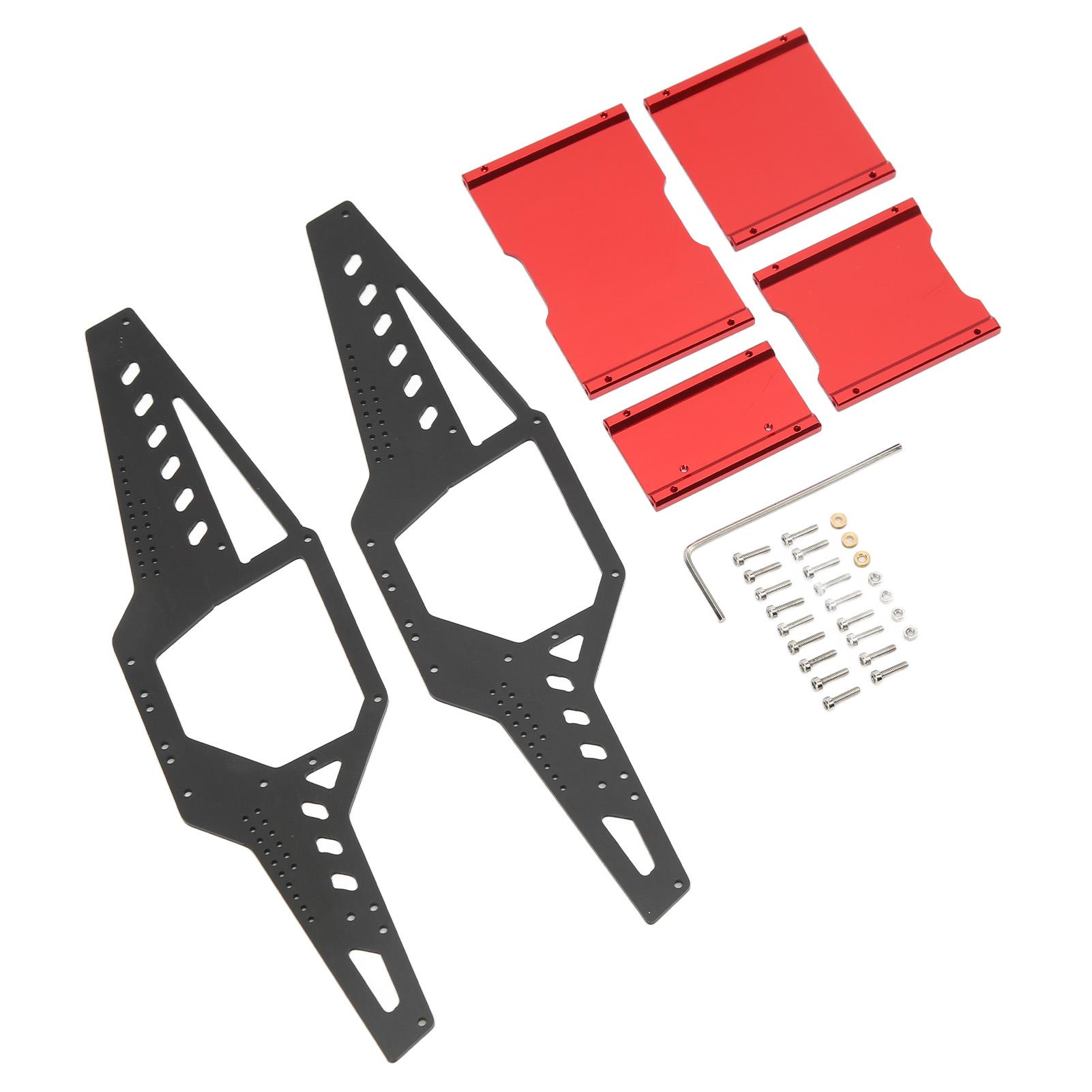 

Aluminum Alloy RC Car Frame Body Shell Roll Cage 1 24 RC Car Upgrade Parts for Axial SCX24 Red Red червоний