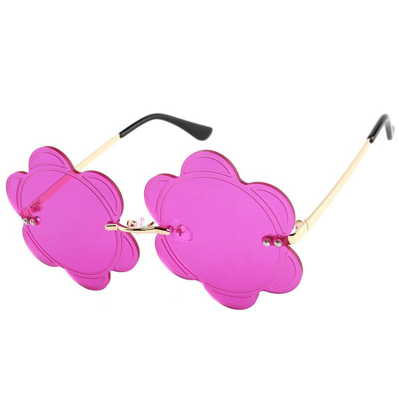 Sunglasses for Women, New European and American Style, Unique Frameless Floral Sunglasses, High-end Street Style, Hip-hop Eyewear