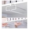 Weingläserhalter Barkeeper Stielgläser Hängende Regale Unter Schrank Stielgläser Organizer Glas Kelch Eisenregal Bar Küchenwerkzeuge