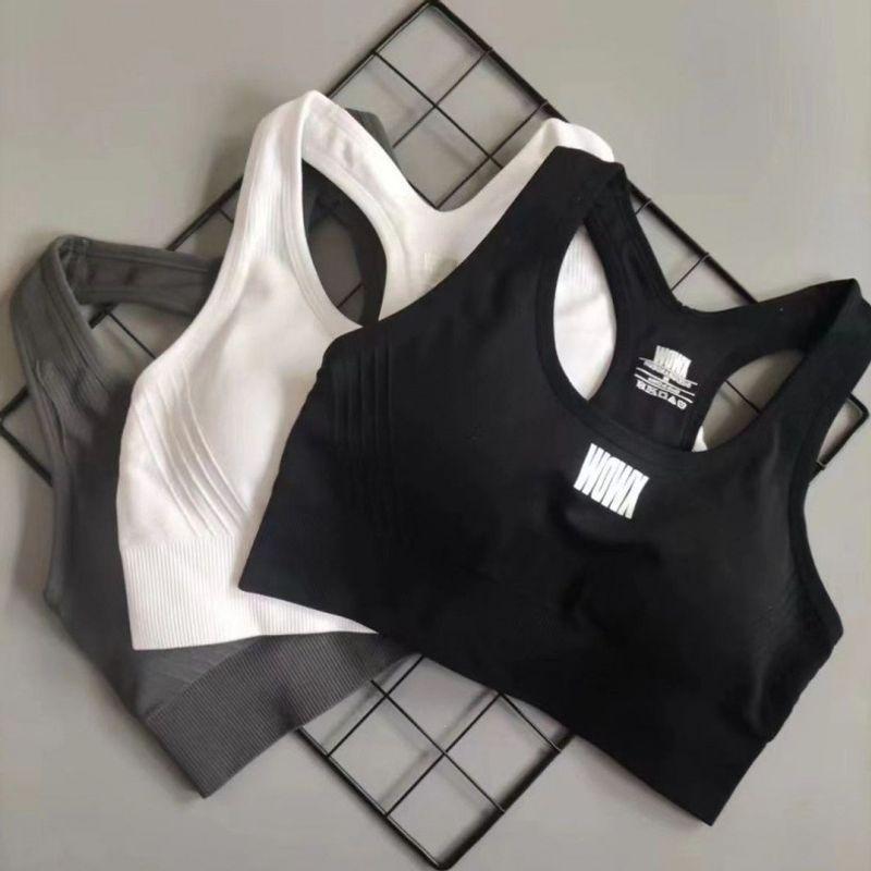 Shockproof Wireless Push-Up Sports Bra - High-Intensity, Quick-Drying for Fitness, Running, and Yoga.