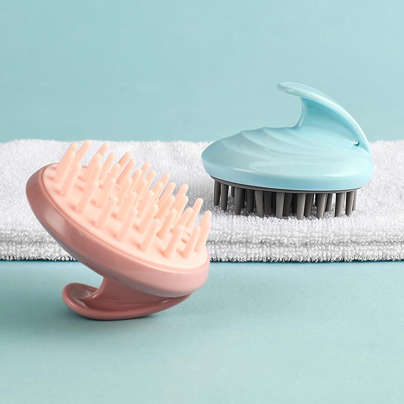 Silicone Scalp Massager Shampoo Brush - Hair Washing Comb for Men & Women