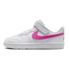 Nike Court Borough Low Recraft PS Bianco Rosa Laser Sneakers Bambino DV5457-113