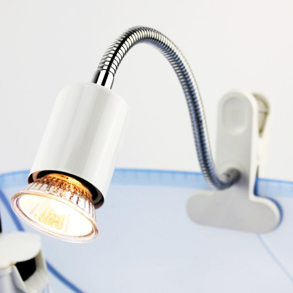 360 Degree Rotation Reptile Heating Light UVA+UVB Lamp Clip Cover New Reptile Lamp  Fish Tank