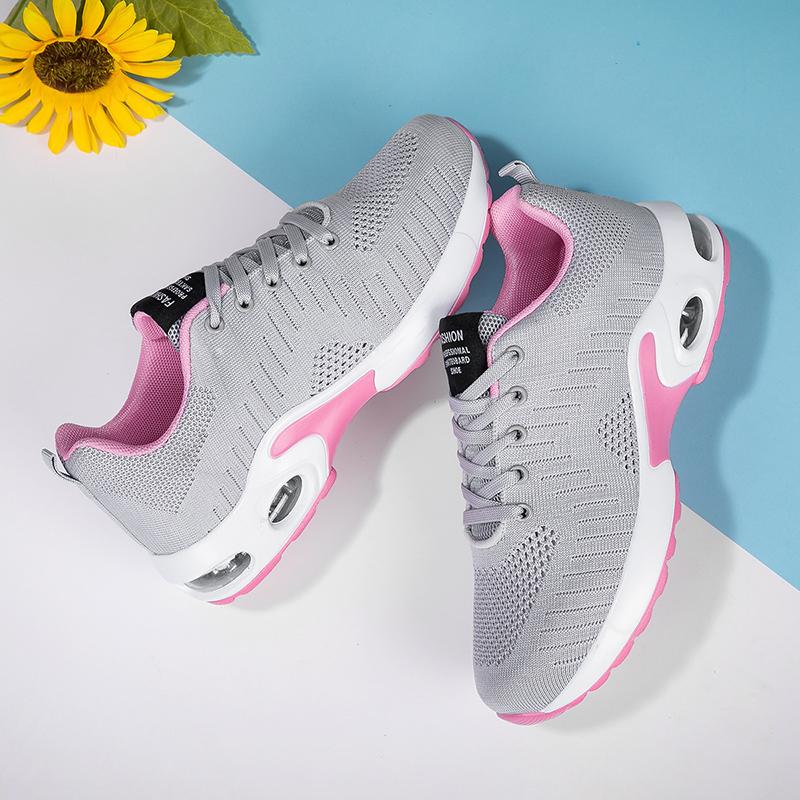 New Fashion Ladies Casual Shoes Summer Light Mesh Breathable Shoes Women's Sports Shoes Outdoor Anti-slip Training Shoes Size 44