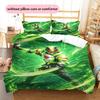 Cartoon Hero Print Bedding Set, Vivid Pattern Bedroom Decoration, All-match Home Decor Gift.chl