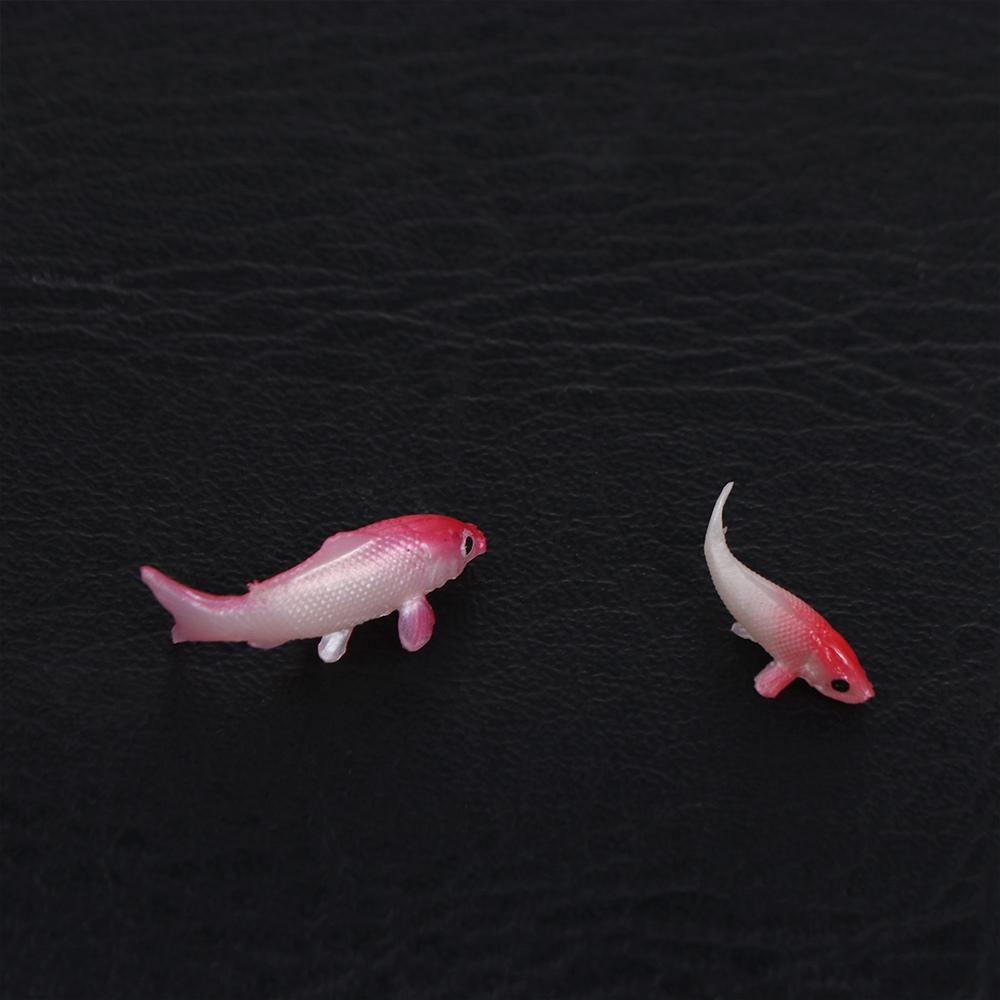 Handmade Goldfishes Models Mini Fish Miniature Creative Fish Tank Ornament  Play Props