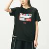 Vans T Shirts Women's Black Crew Neck Moderate Straight Fit VN0A5F1XBLK