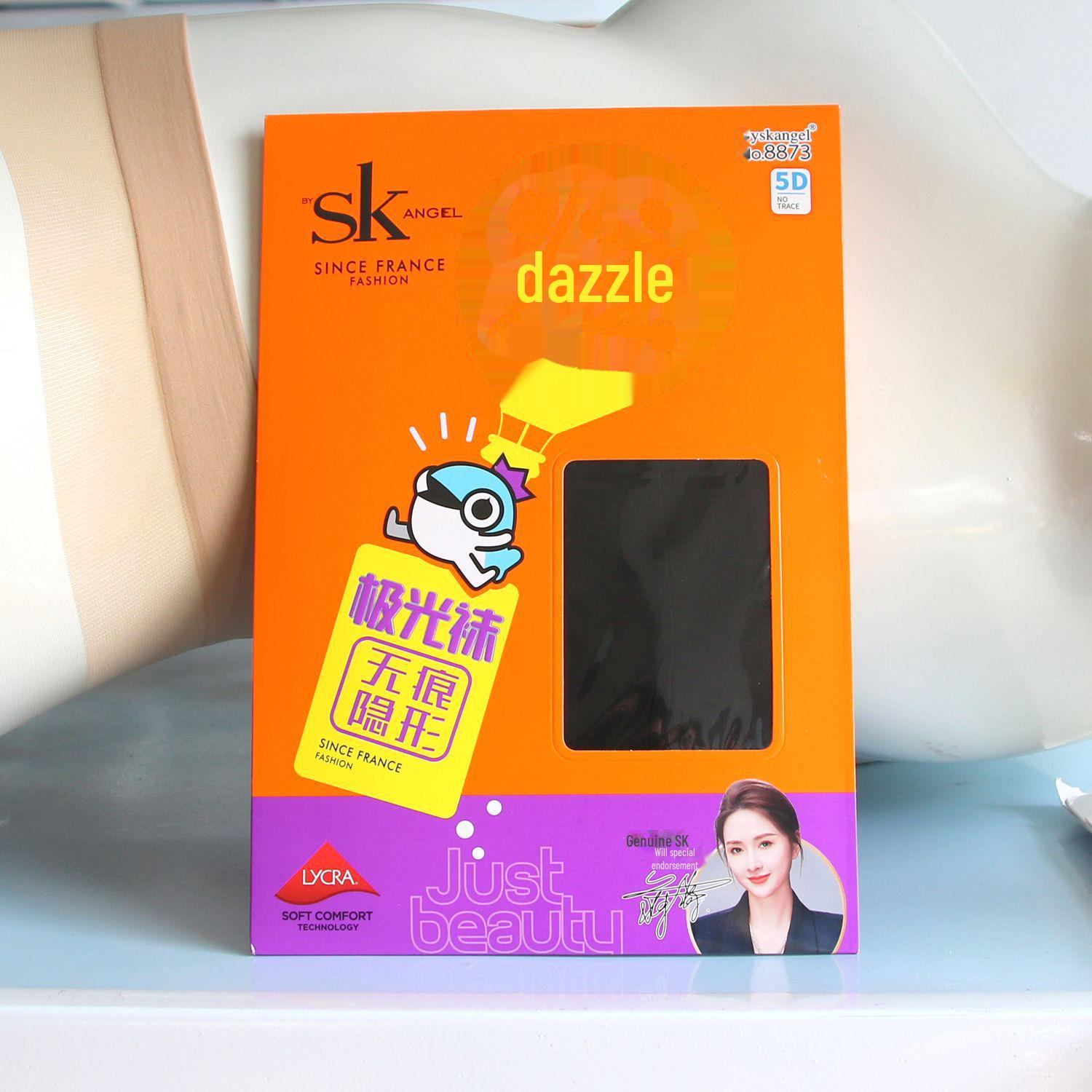 

Бесшовные блестящие колготки с открытой промежностью серии Aurora 8D от Yihang One Size