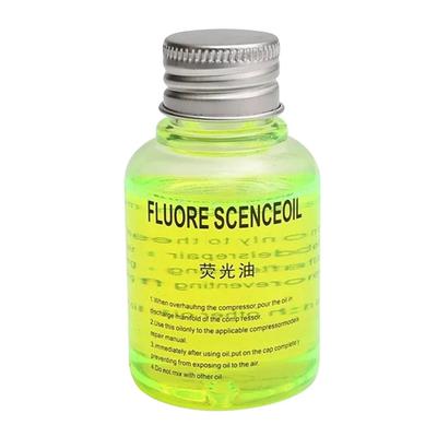 Vopsea cu ulei fluorescent pentru aer condiționat auto, 60 ML, instrument de reparare a aerului condiționat pentru detectarea scurgerilor cu lumină UV pentru agenți frigorifici R134A R404A