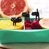 6Pcs Household Small Animal Fork Fruit Picks Cute Cartoon Cat Children Fork Bento Lunch Box Decor Accessories Supplies Tools