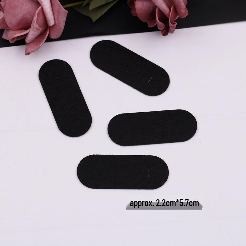 DIY Non-Woven Fabric Jewelry Clips: 5-6cm Square, Teardrop, Oval.