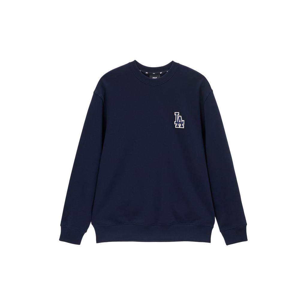 New MLB Los Angeles Dodgers Sweatshirts Unisex Navy Blue 3AMTM0234-07NYD