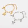 Women Fashion Exquisite Luxury Starfish Conch Dolphin Pendant Bracelet Necklace Retro Ocean Vacation Style Jewelry For Women