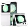 For Samsung Galaxy Z Flip5 5G Case Hinge Protection Leather+PC Anti-Slip Phone Cover