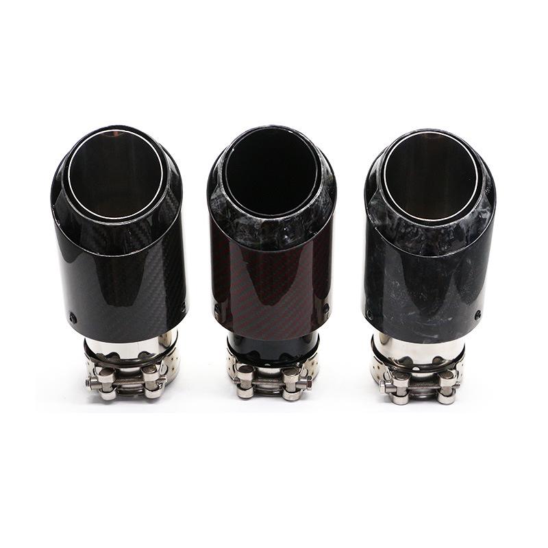 Cayenne-Style Carbon Fiber Exhaust Tailpipe for Various Cars