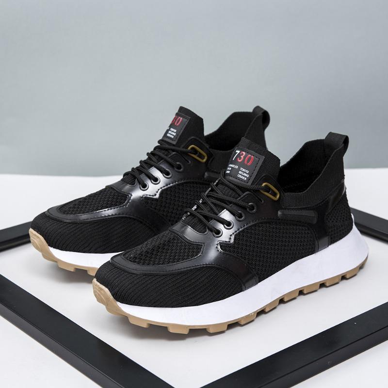 Sneakers Spring New Men's Shoes Shallow Mouth Shoes Simple Youth Outdoor Casual Running Shoes