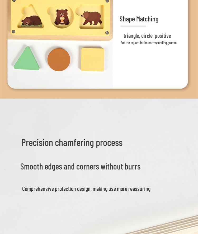 Best-selling Busy Board: Multifunctional Sensory Learning Toy for Children Aged 3-6.
