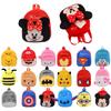 Cute Baby Children Plush Backpack Cartoon Anime Korean Version Kindergarten Early Education Shoulder Bag Anti-theft Shockproof 20*25cm