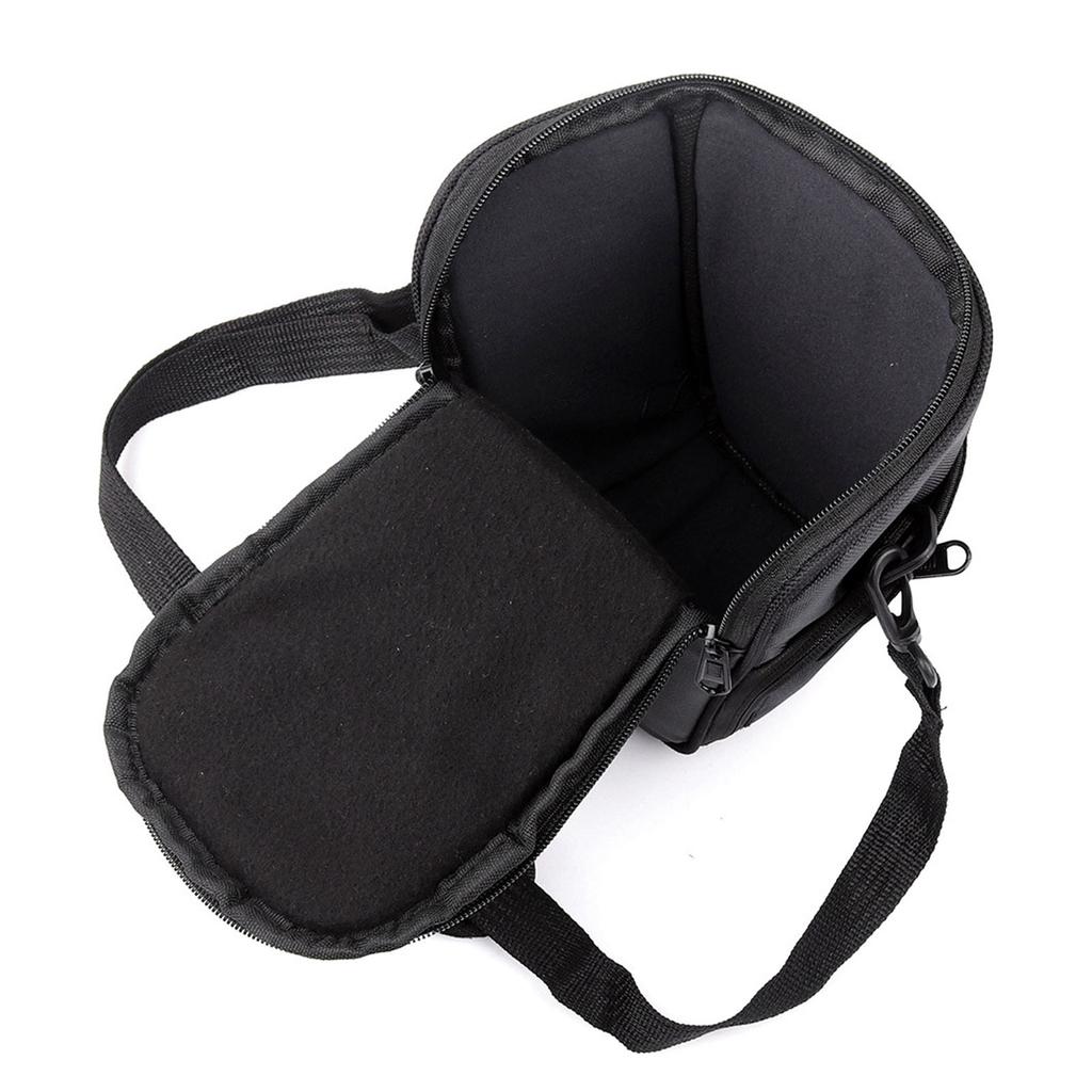 DSLR SLR Mirrorless Camera Bag Waterproof Camera Shoulder Bag for Photographers Black