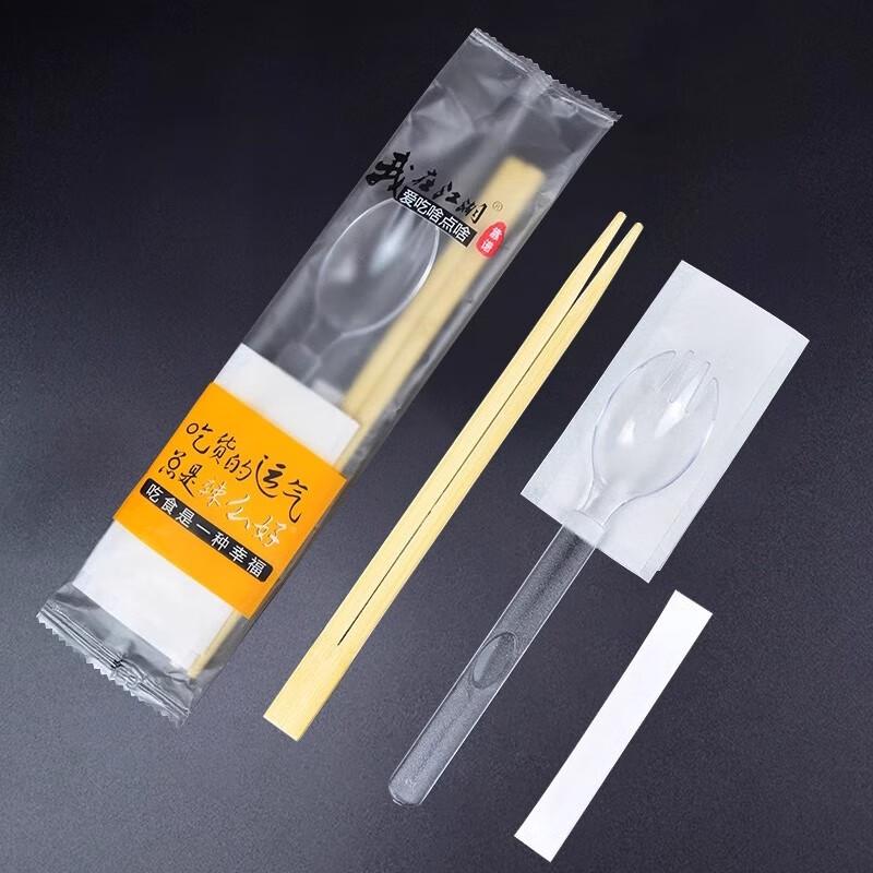 Disposable American Spoon & Chopstick Set