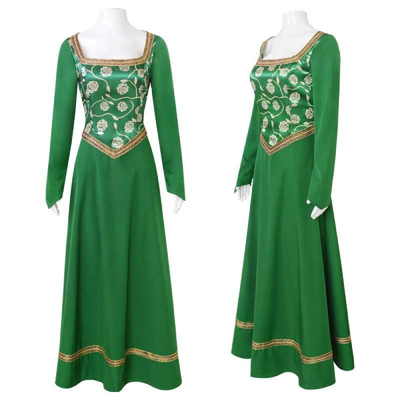 Shrek Princess Fiona Costume For Halloween Cosplay