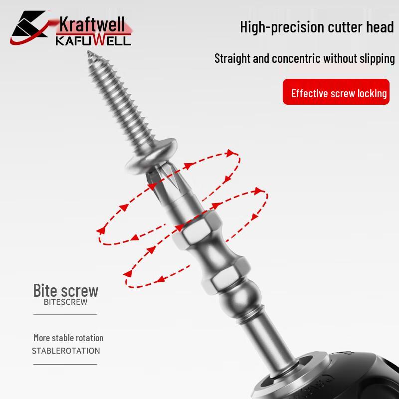KAFFWELL Magnetic S2 Phillips Screwdriver Bit Set