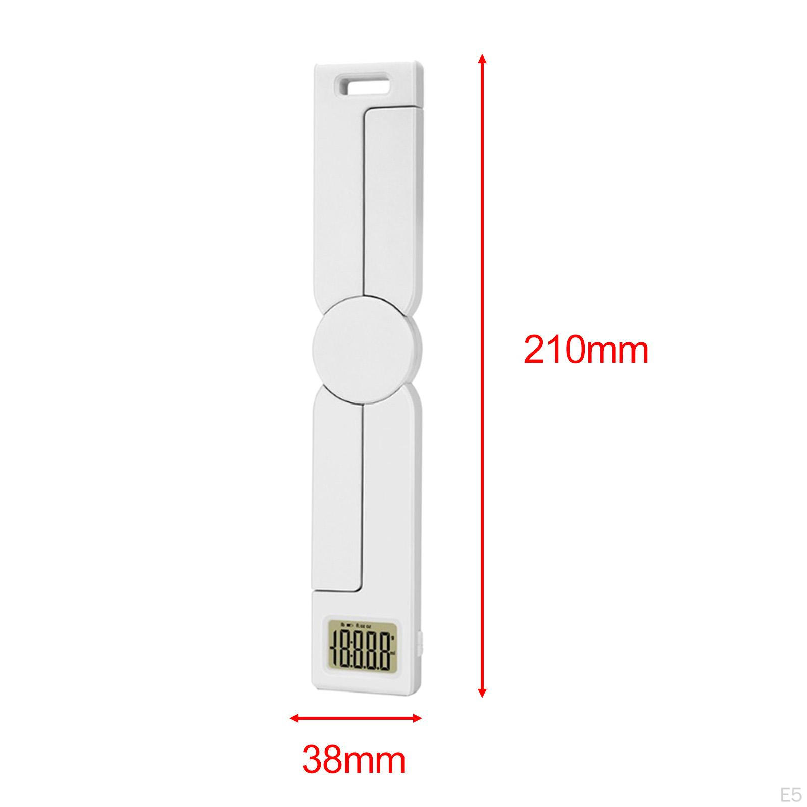 Компактные цифровые кухонные весы для взвешивания ингредиентов белый — фото 6