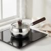 Infant Meals Cooking Pot Easy to Clean Stainless Steel Milk Universal Stovetop Compatibility