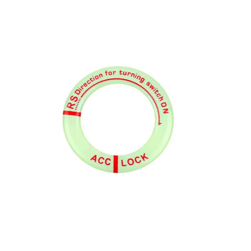 

1/2/3pcs Motorcycle Luminous Ignition Switch 3D Stickers Universal Motorcycle Start Button Decoration Decals Moto Accessories