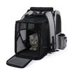 Large Capacity Portable Puppy Backpack Foldable Pet Travel Bag Expandable Cat Bag  Camping Trip