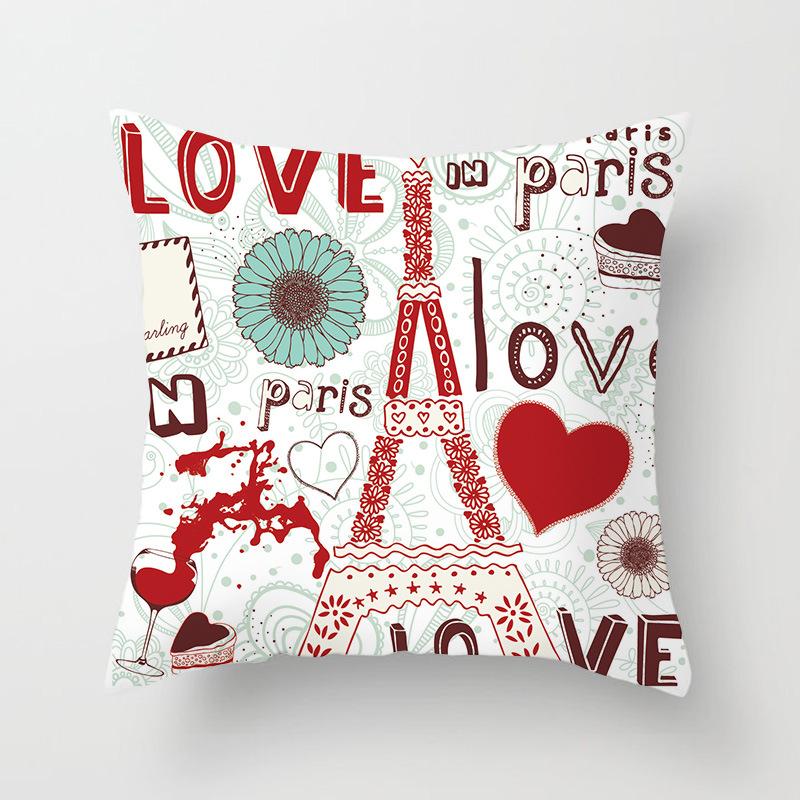 

Ретро Розы, Наволочка для подушки-башни, Наволочка для диванной подушки для дома 45X45CM without pillow core