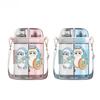 Sanrio Cinnamoroll Double Compartment Plastic Cup With Straws For Kids And Travel