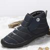 Winter Couple Snow Boots Velvet Warm Cotton Shoes Outdoor Sports Snow Shoes Large Size Cotton Boots