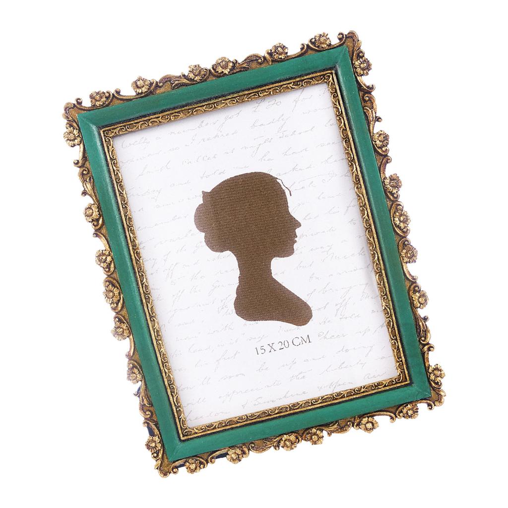 Retro Picture Frame Antique Ornate Photo Frame Tabletop and Wall Hanging Old Fashioned Picture Frame,Decorative Frame