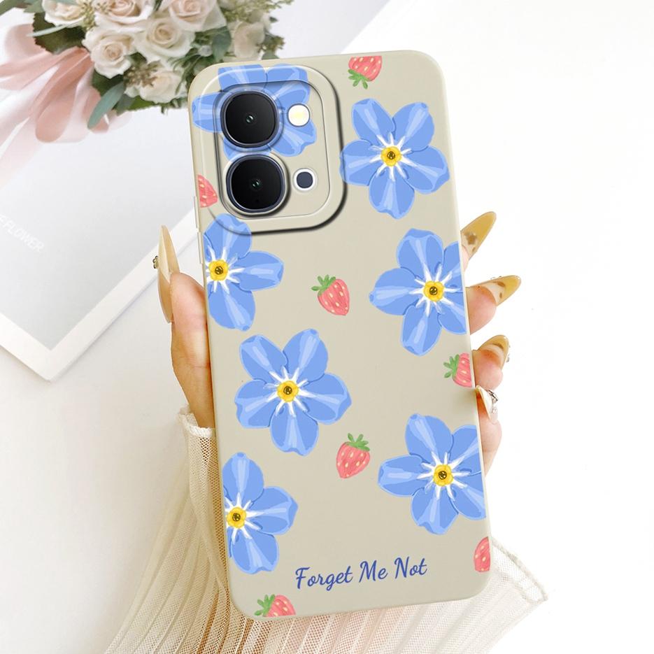 For Vivo Y31d 4G Case V2543 Stylish Girls Butterfly Painted Cover Soft TPU Phone Case For Vivo Y51 Pro 5G V2544 Vivo Y500i Shell